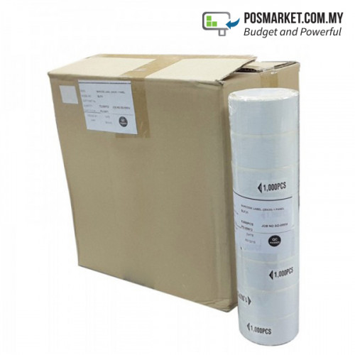 1 Box Barcode Thermal Label 35mmx25mm